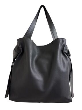 Vince Camuto Cyra knotted leather tote